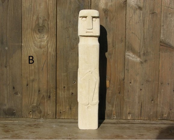 Stone man beeldjes 35 cm