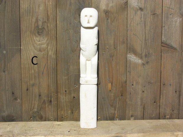 Stone man beeldjes 35 cm