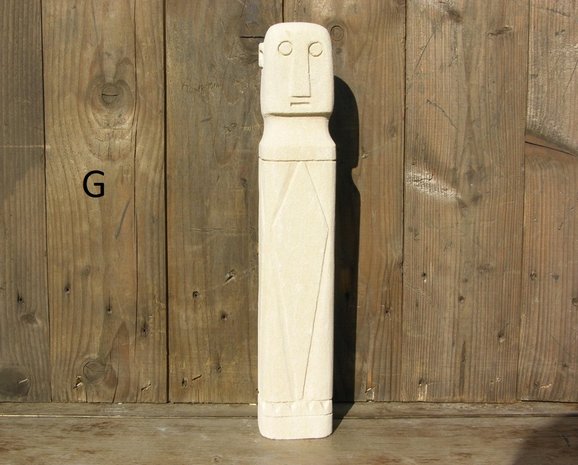 Stone man beeldjes 35 cm