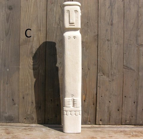 Stone man beeldjes 50 t/m 52 cm