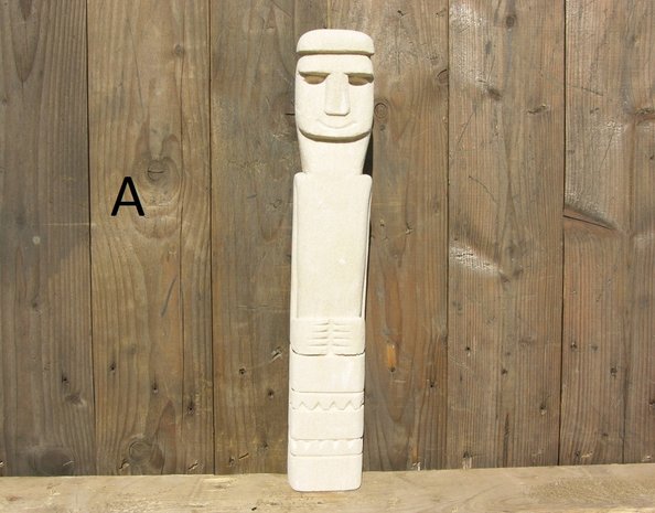 Stone man beeldjes 40 & 41 cm