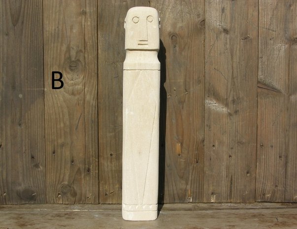 Stone man beeldjes 40 & 41 cm