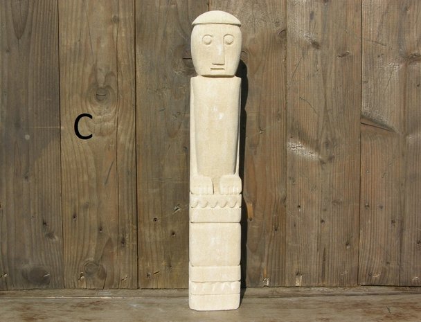 Stone man beeldjes 40 & 41 cm