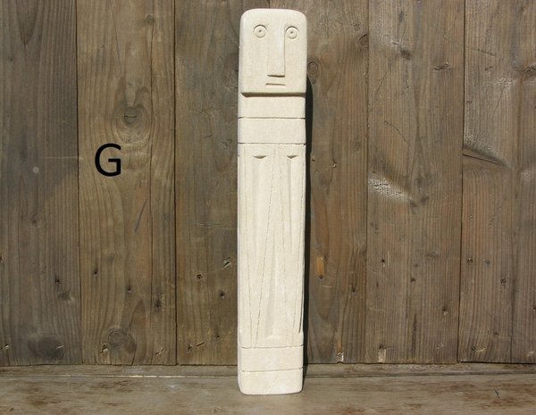 Stone man beeldjes 40 & 41 cm