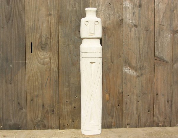 Stone man beeldjes 40 & 41 cm