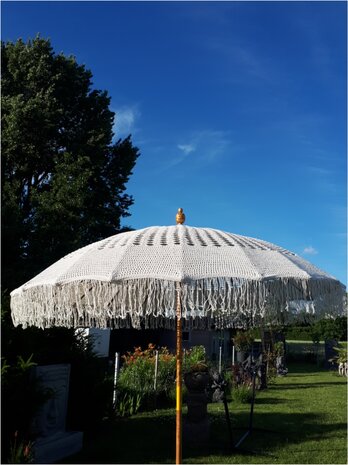 Macrame parasol XL