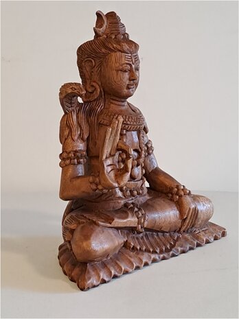 Houtsnijwerk Shiva B