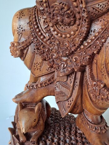 Houten beeld Ganesha
