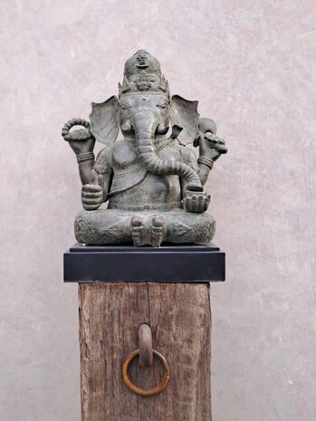 Bronzen beeld Ganesha