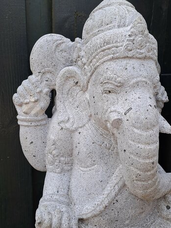 Ganesha 60 cm Lavasteen