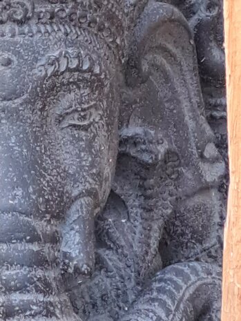 Ganesha beeld 40cm zwart