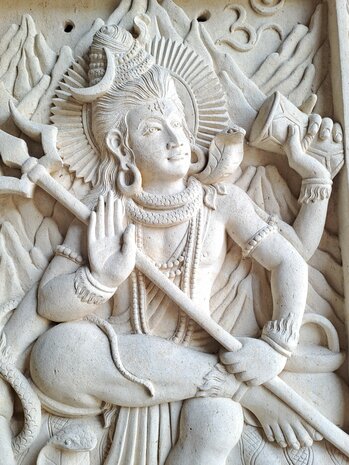 Limestone wandpaneel Shiva 