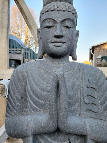 Boeddha praying 120 cm