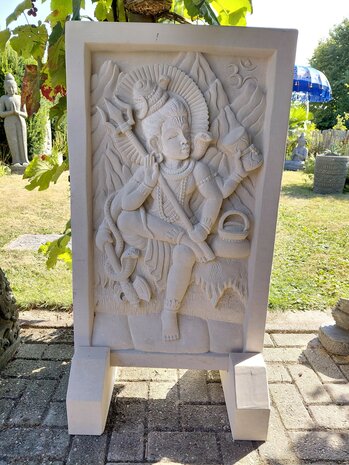 Limestone wandpaneel Shiva 