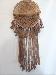 Wand schaaltje taupe Wand schaaltje taupe
