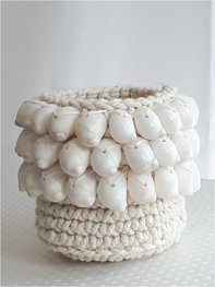 Schelpenmandje verano