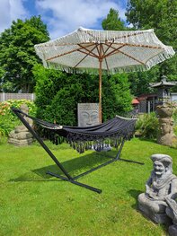 Hangmat set Ibiza zwart Hangmat set Ibiza zwart