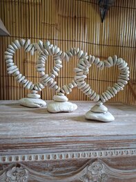 Hart van stapelstenen