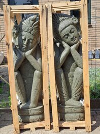 Groot love couple greenstone 100 cm