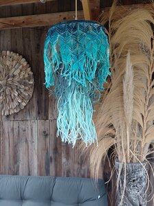Boho lamp Ibiza turquoise